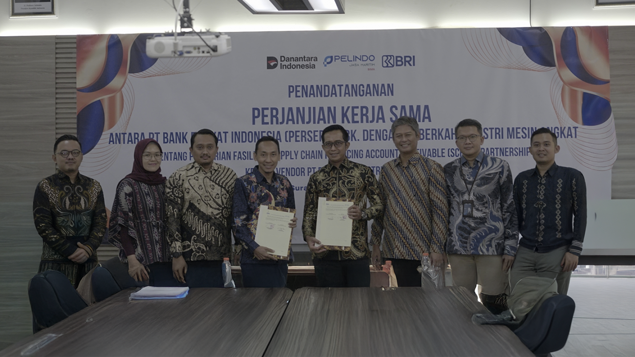 BRI dan PT BIMA Jalin Kerja Sama Strategis Supply Chain Financing, Kolaborasi Dukung Pertumbuhan Industri Peralatan Pelabuhan